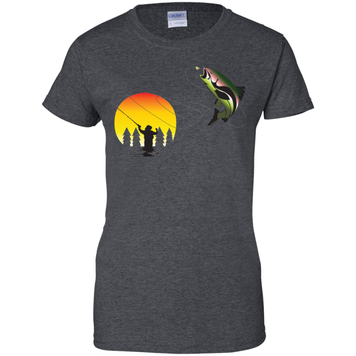 G200L Gildan Ladies' 100% Cotton T-Shirt F1