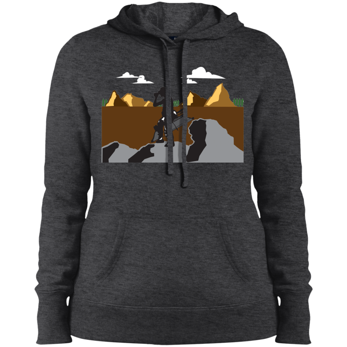 LST254 Sport-Tek Ladies' Pullover Hooded Sweatshirt A1