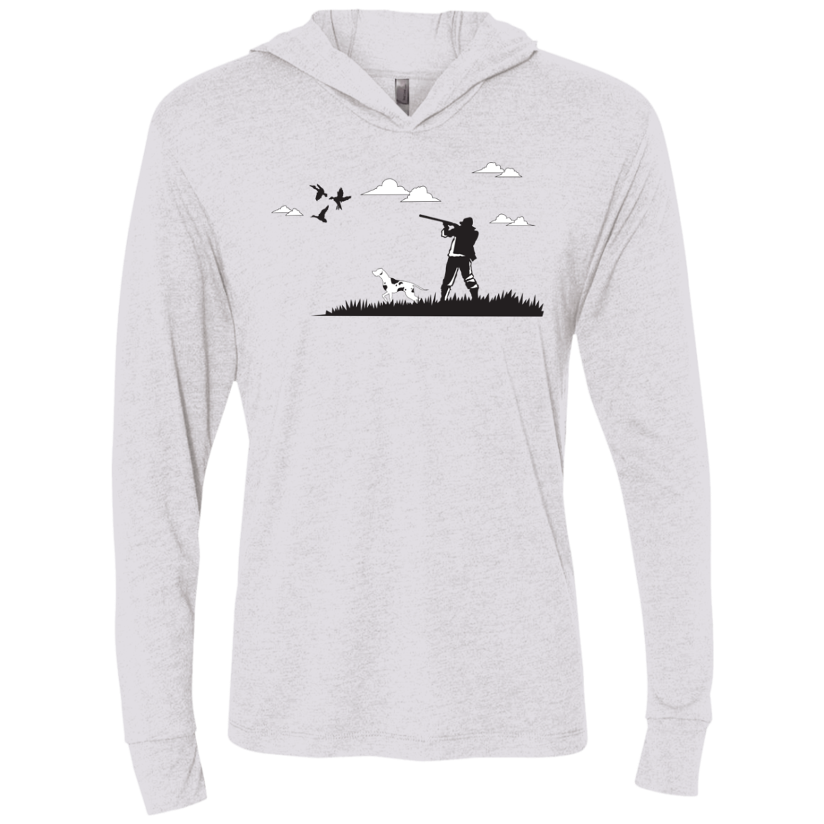 NL6021 Next Level Unisex Triblend LS Hooded T-Shirt H2