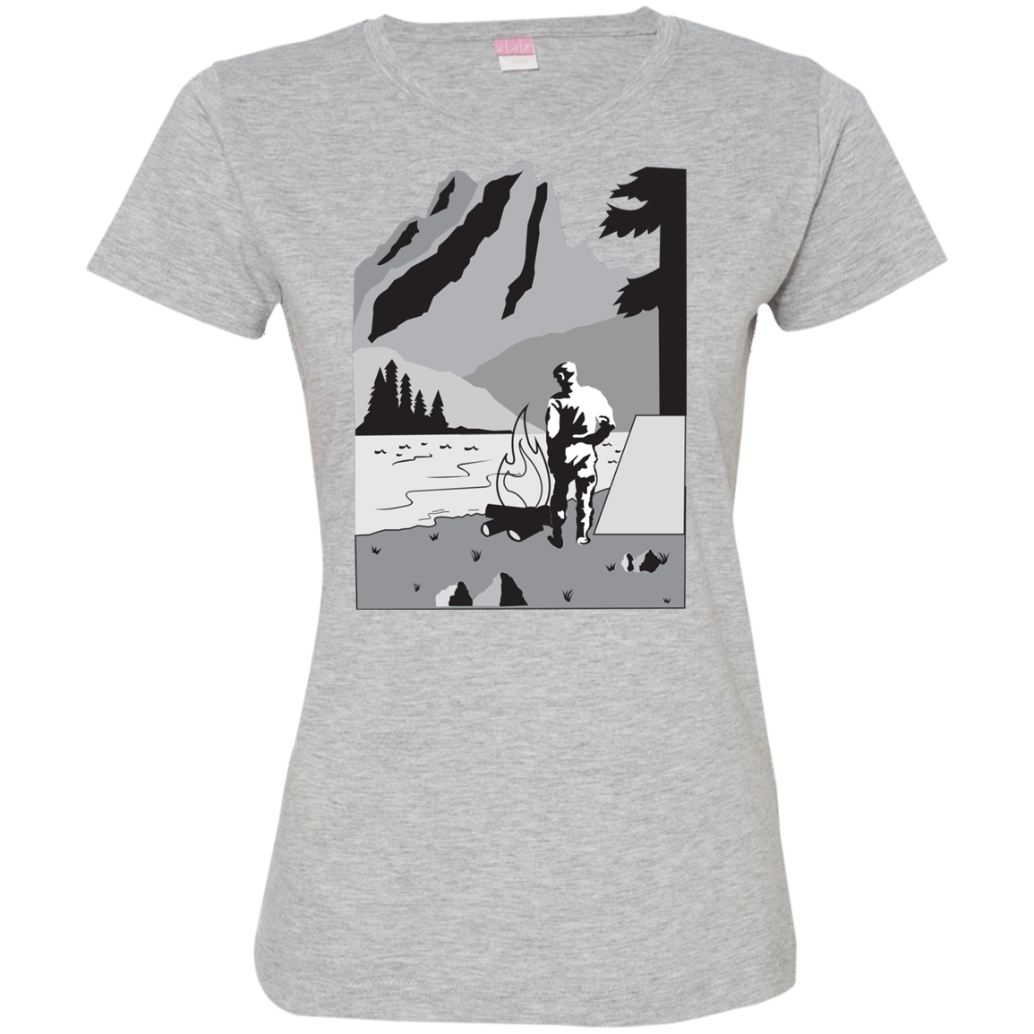 3516 LAT Ladies' Fine Jersey T-Shirt C1