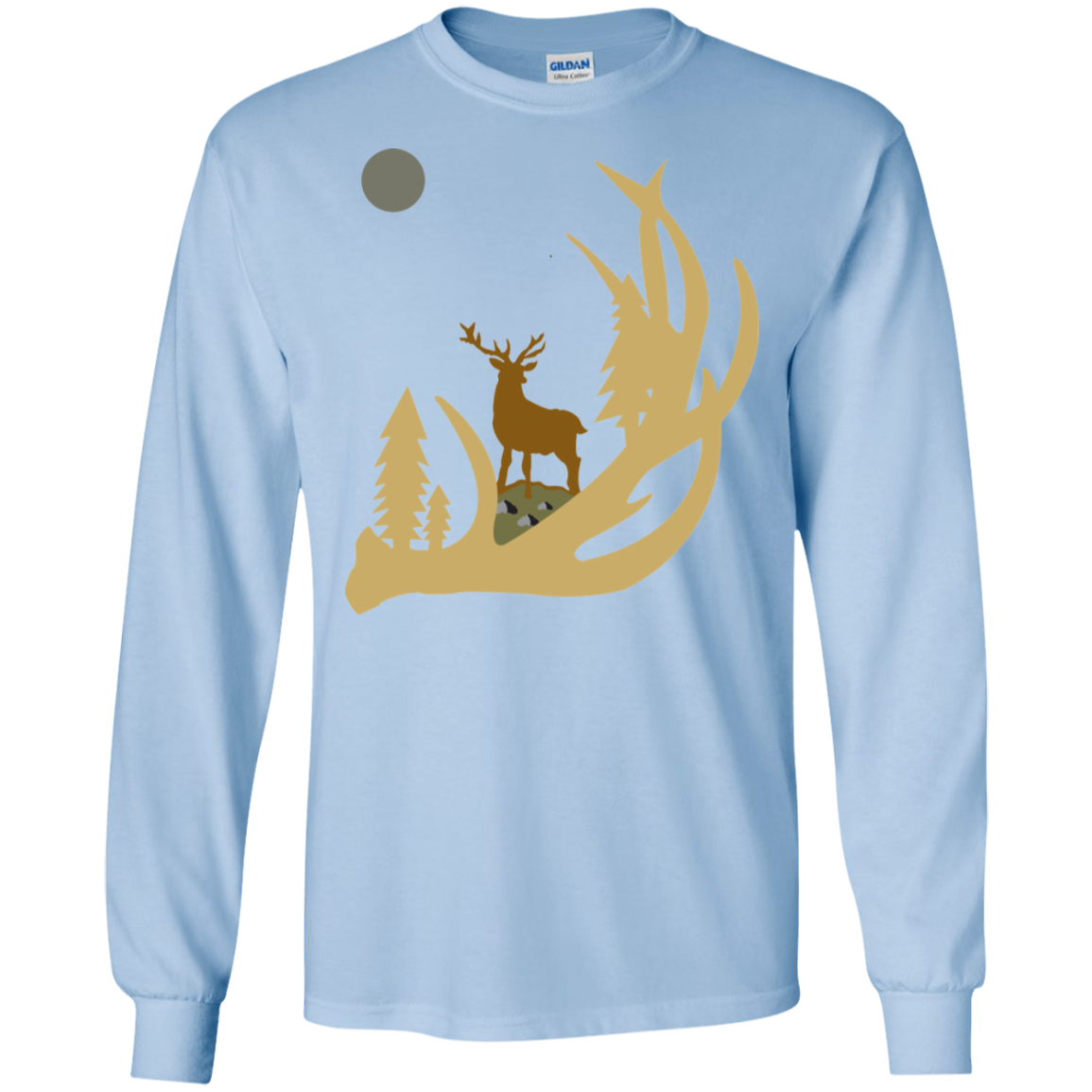 G240 Gildan LS Ultra Cotton T-Shirt H1