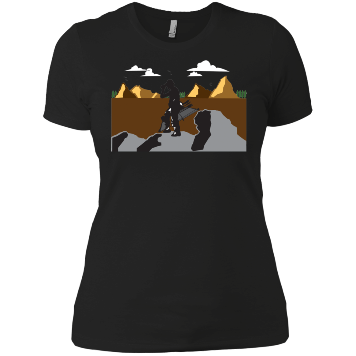 NL3900 Next Level Ladies' Boyfriend T-Shirt A1