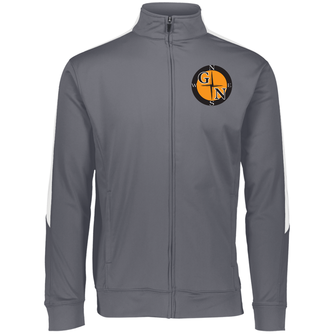 4396 Augusta Youth Performance Colorblock Full Zip L3