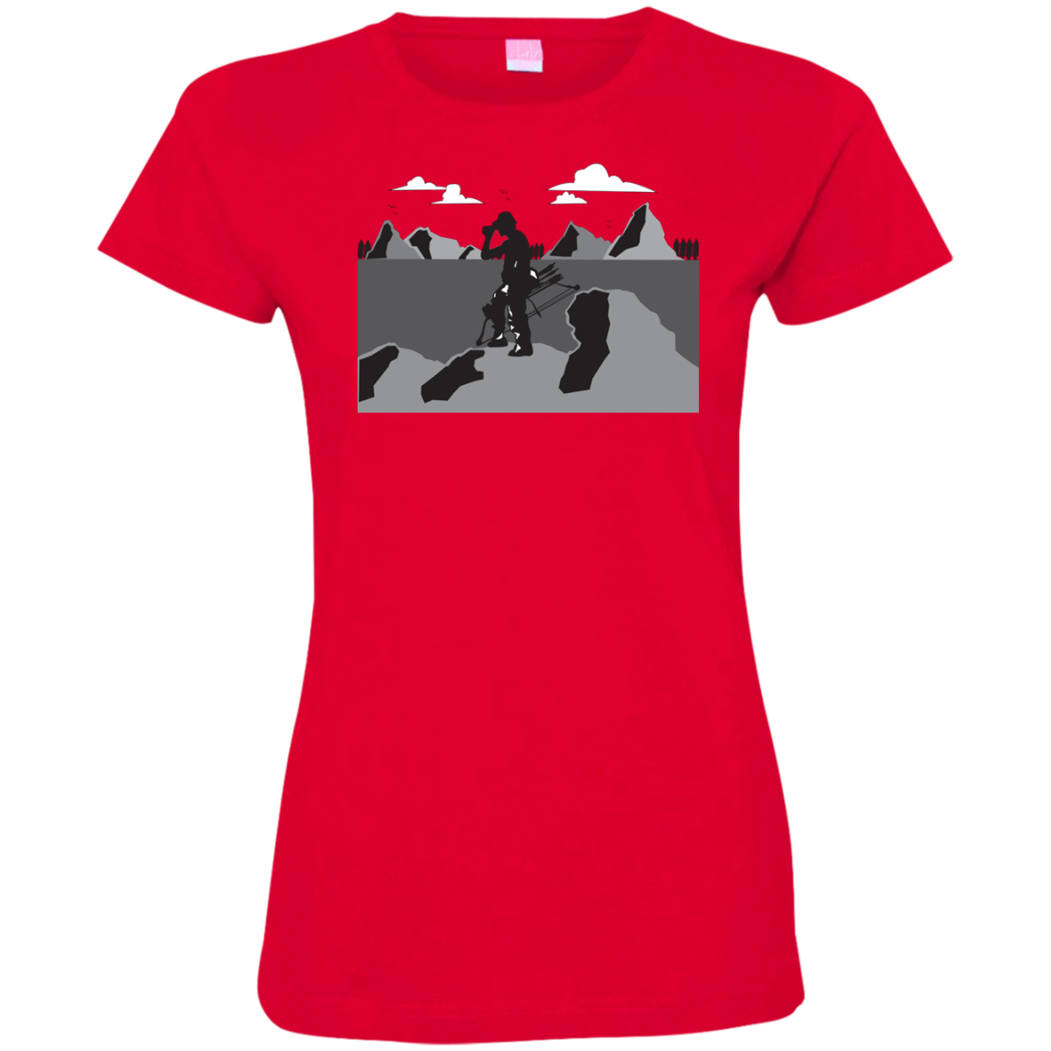 3516 LAT Ladies' Fine Jersey T-Shirt A1