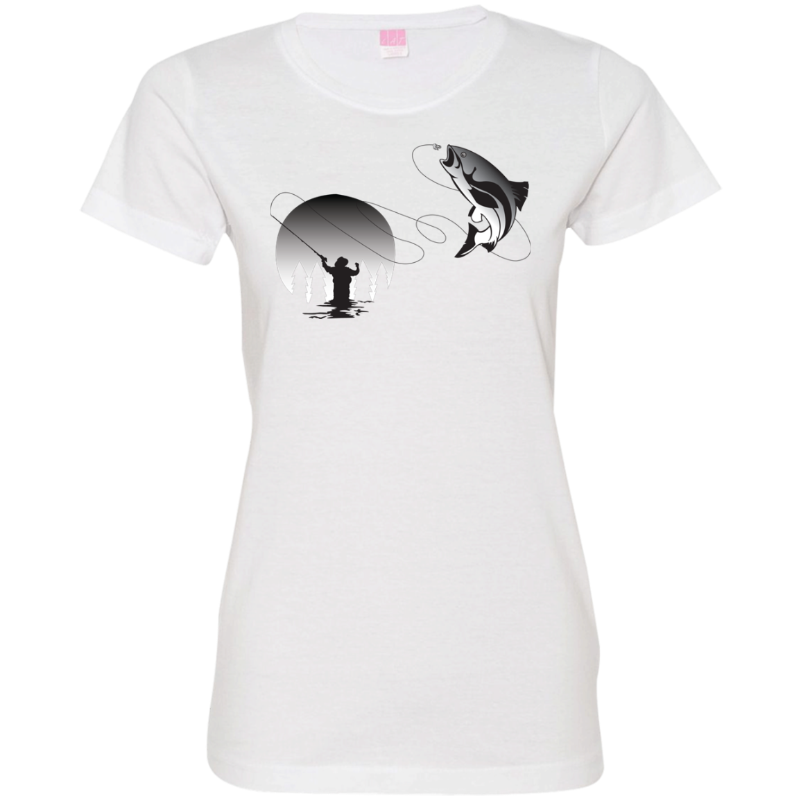 3516 LAT Ladies' Fine Jersey T-Shirt F1