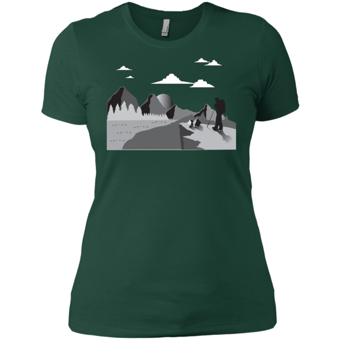 NL3900 Next Level Ladies' Boyfriend T-Shirt Hiking