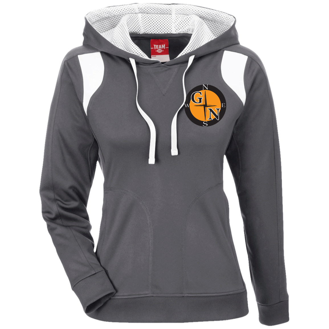 TT30W Team 365 Ladies' Colorblock Poly Hoodie L3