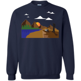 G180 Gildan Crewneck Pullover Sweatshirt  8 oz. Hiking