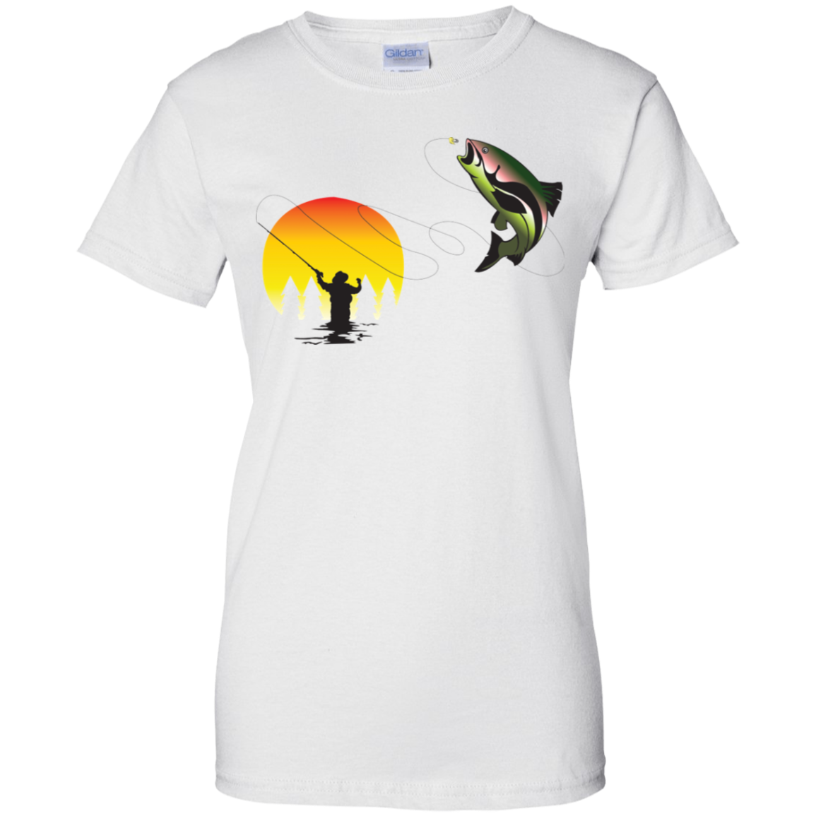 G200L Gildan Ladies' 100% Cotton T-Shirt F1