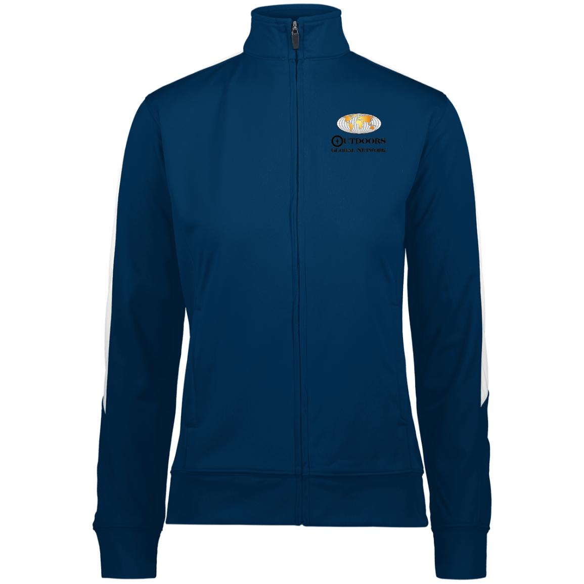 4397 Augusta Ladies' Performance Colorblock Full Zip L2