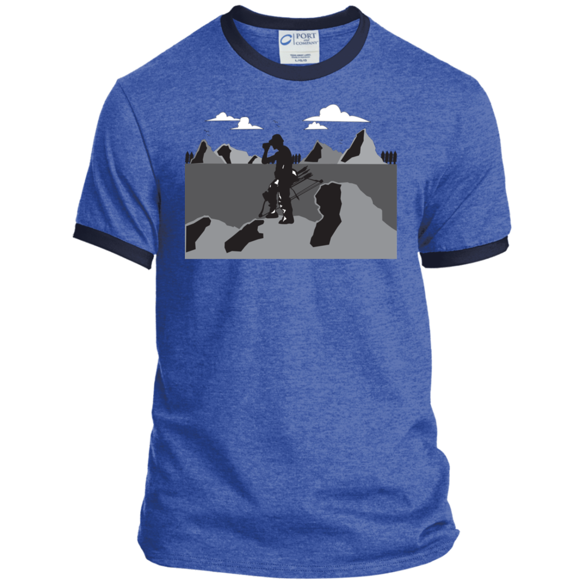 PC54R Port & Co. Ringer Tee A1