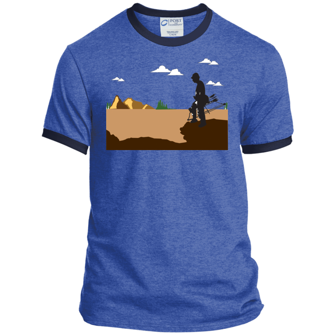 PC54R Port & Co. Ringer Tee A2