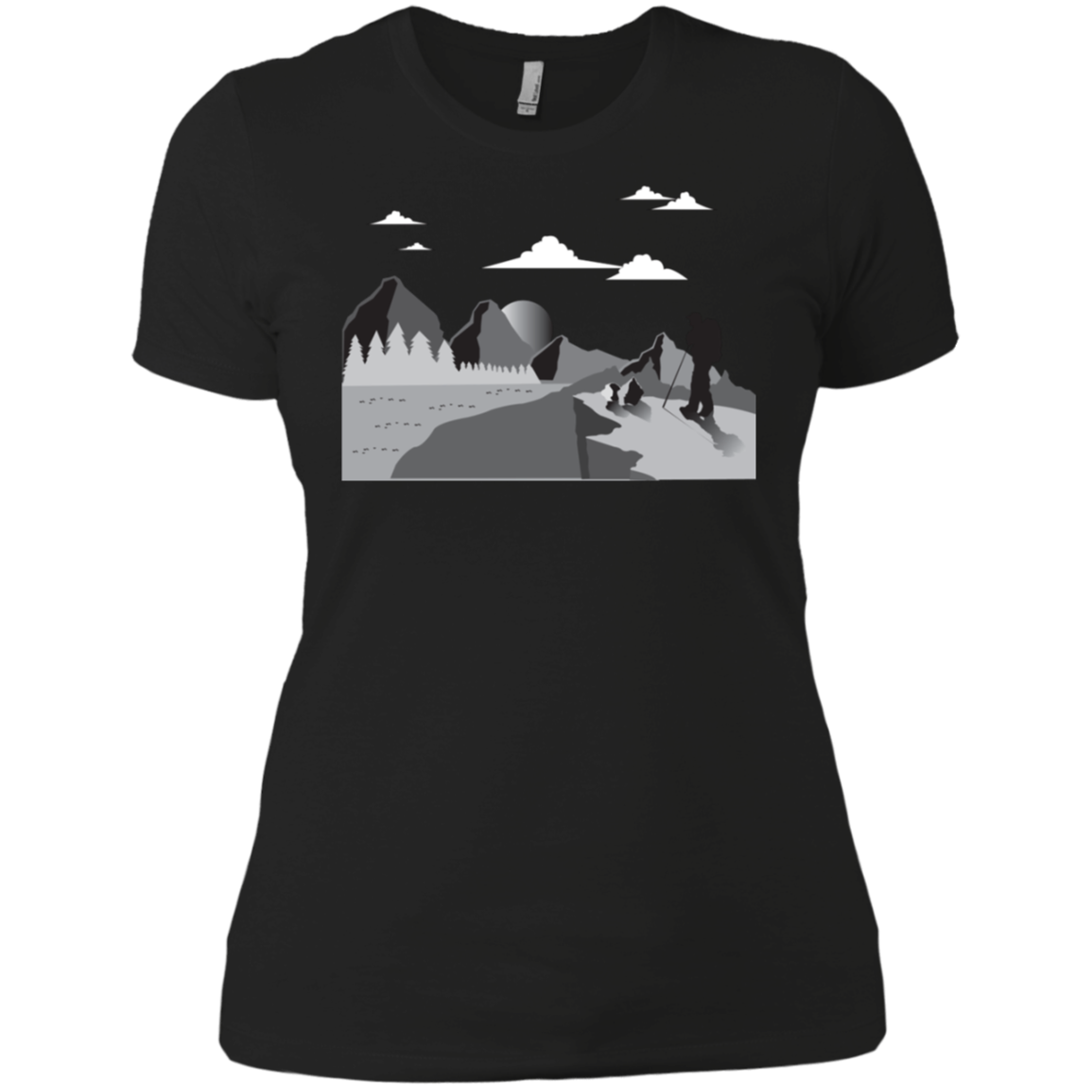 NL3900 Next Level Ladies' Boyfriend T-Shirt Hiking