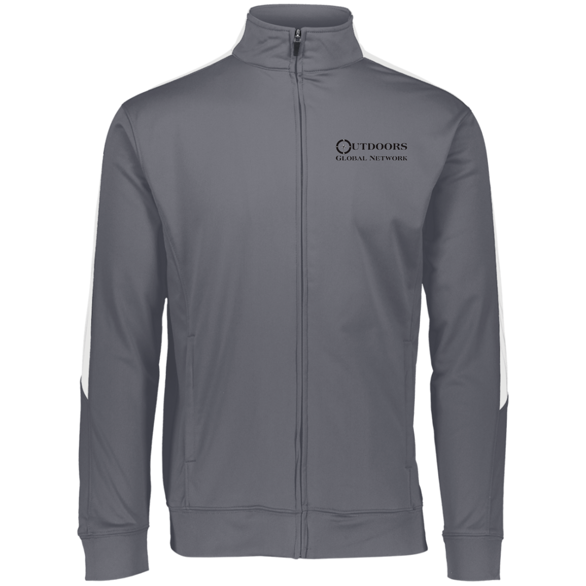 4396 Augusta Youth Performance Colorblock Full Zip L1