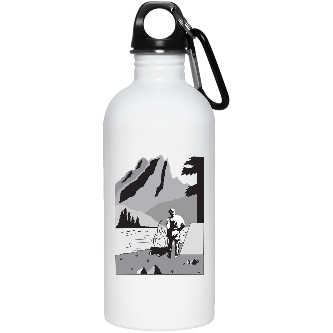 23663 20 oz. Stainless Steel Water Bottle