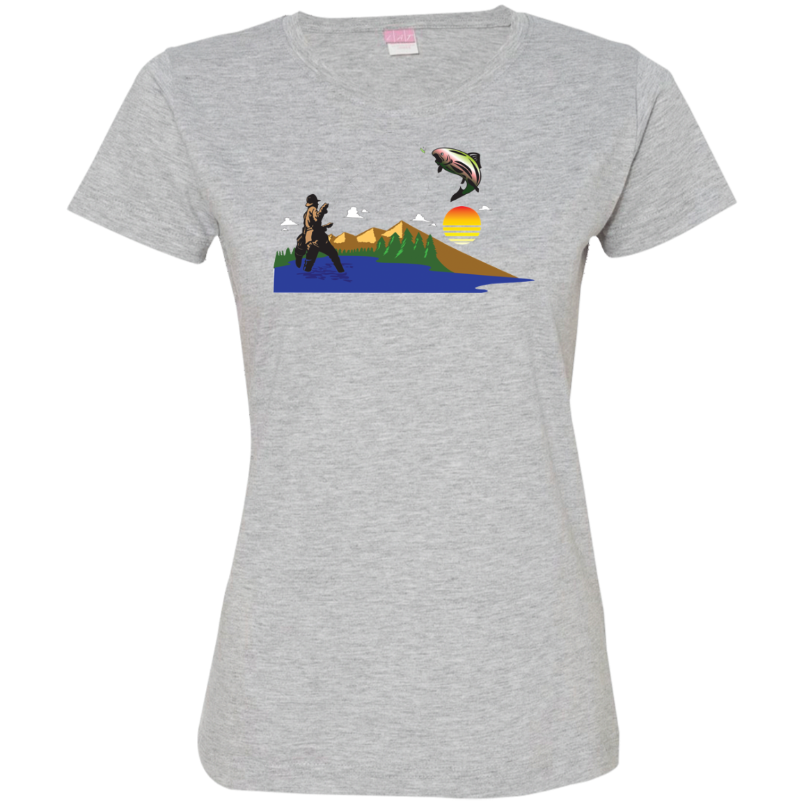 3516 LAT Ladies' Fine Jersey T-Shirt F2