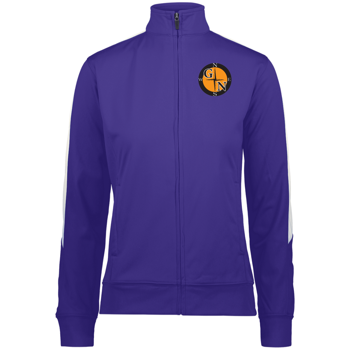 4397 Augusta Ladies' Performance Colorblock Full Zip L3