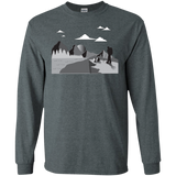 G240 Gildan LS Ultra Cotton T-Shirt Hiking