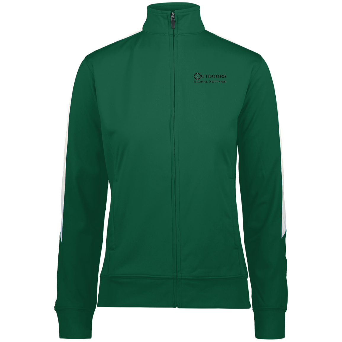 4397 Augusta Ladies' Performance Colorblock Full Zip L1
