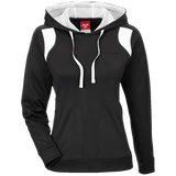 TT30W Team 365 Ladies' Colorblock Poly Hoodie L1