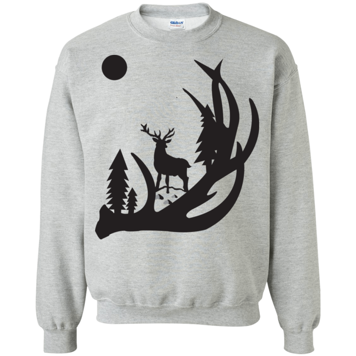 G180 Gildan Crewneck Pullover Sweatshirt  8 oz. H1