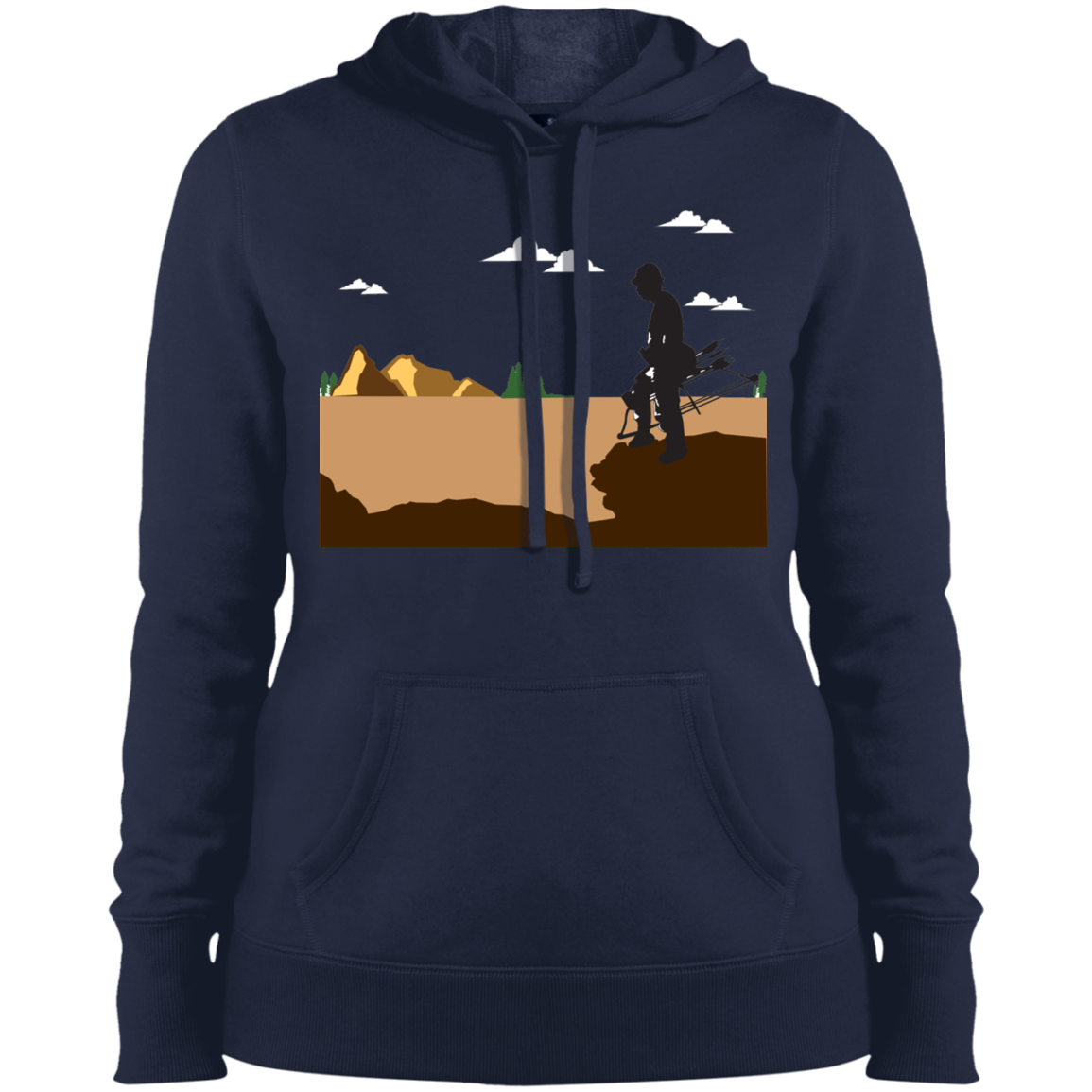 LST254 Sport-Tek Ladies' Pullover Hooded Sweatshirt