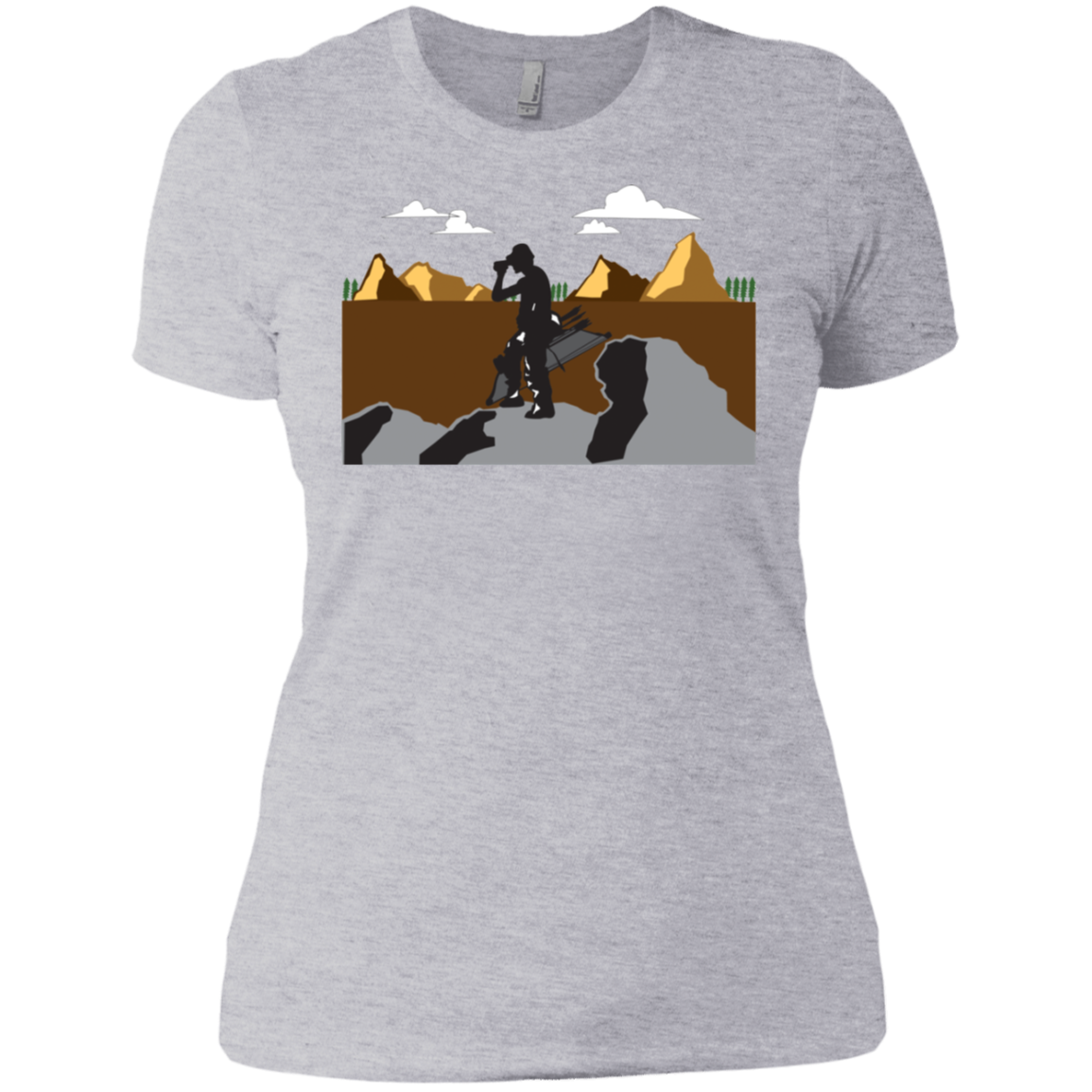 NL3900 Next Level Ladies' Boyfriend T-Shirt A1