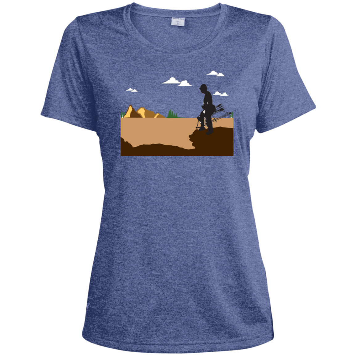 LST360 Sport-Tek Ladies' Heather Dri-Fit Moisture-Wicking T-Shirt