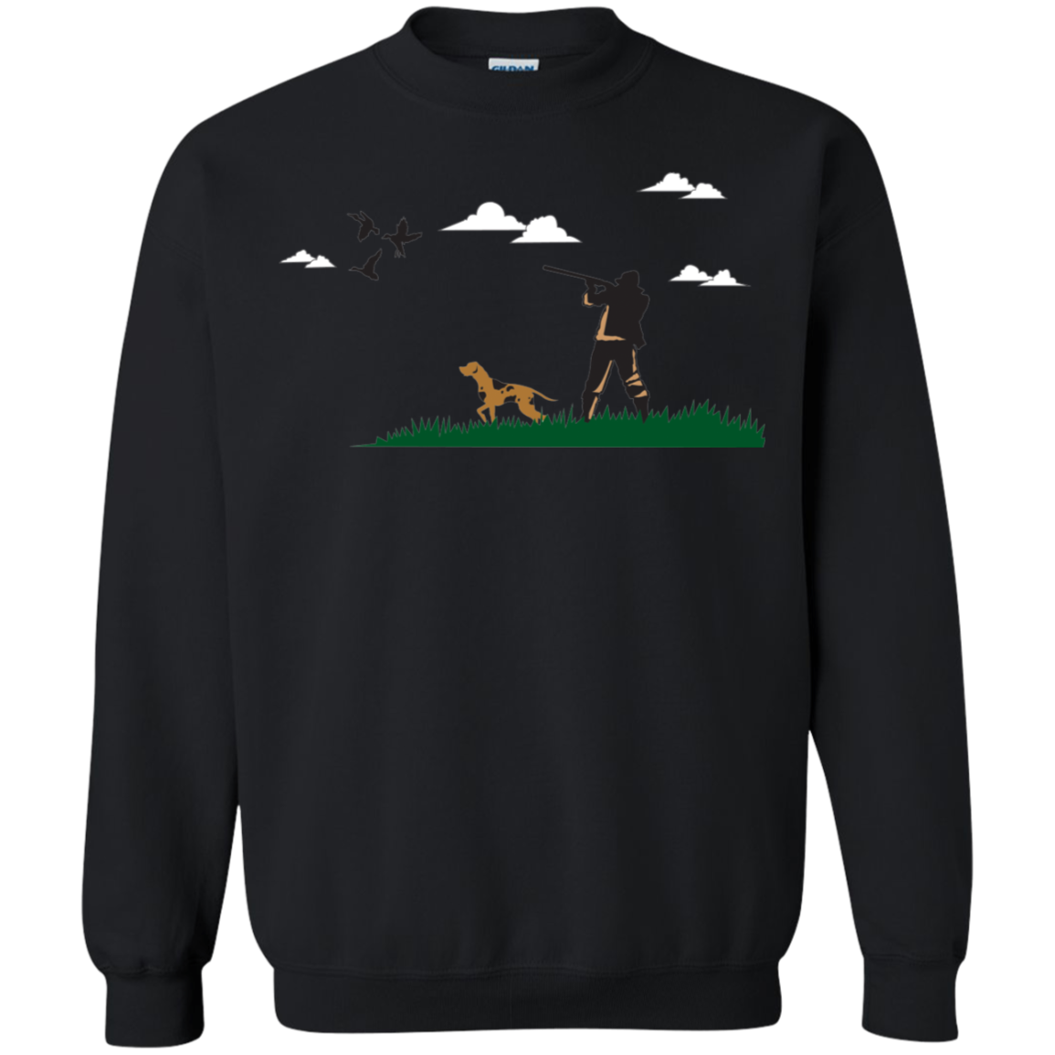 G180 Gildan Crewneck Pullover Sweatshirt  8 oz. H2