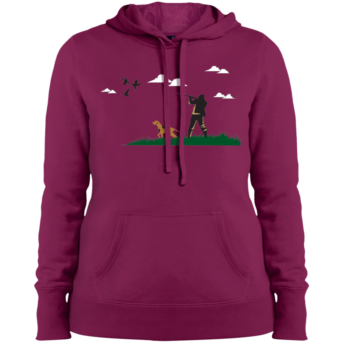 LST254 Sport-Tek Ladies' Pullover Hooded Sweatshirt H2