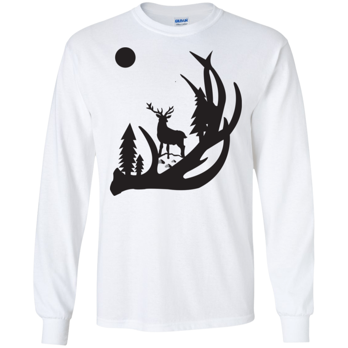 G240 Gildan LS Ultra Cotton T-Shirt H1