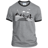 PC54R Port & Co. Ringer Tee Hiking