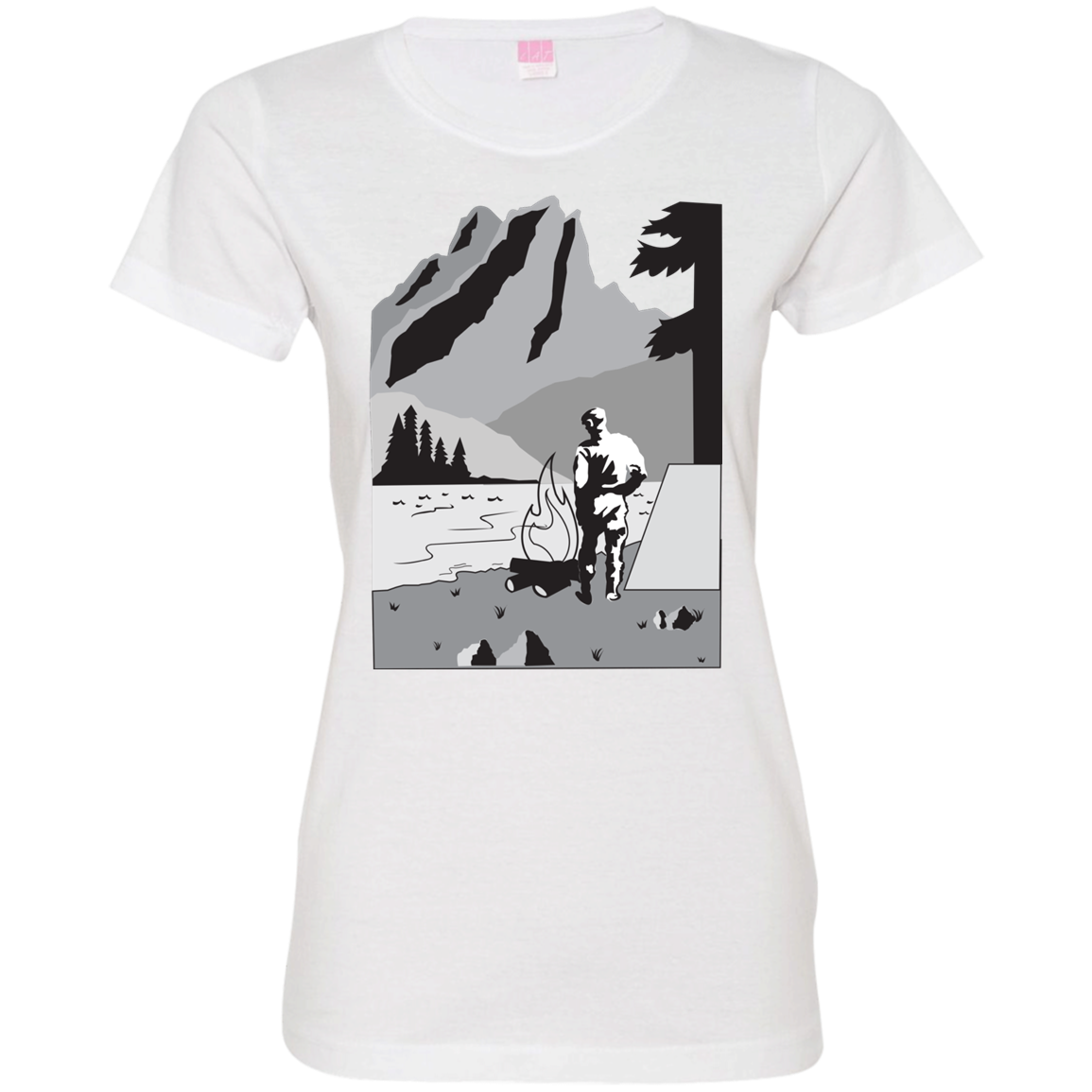 3516 LAT Ladies' Fine Jersey T-Shirt C1