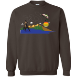 G180 Gildan Crewneck Pullover Sweatshirt  8 oz. F2