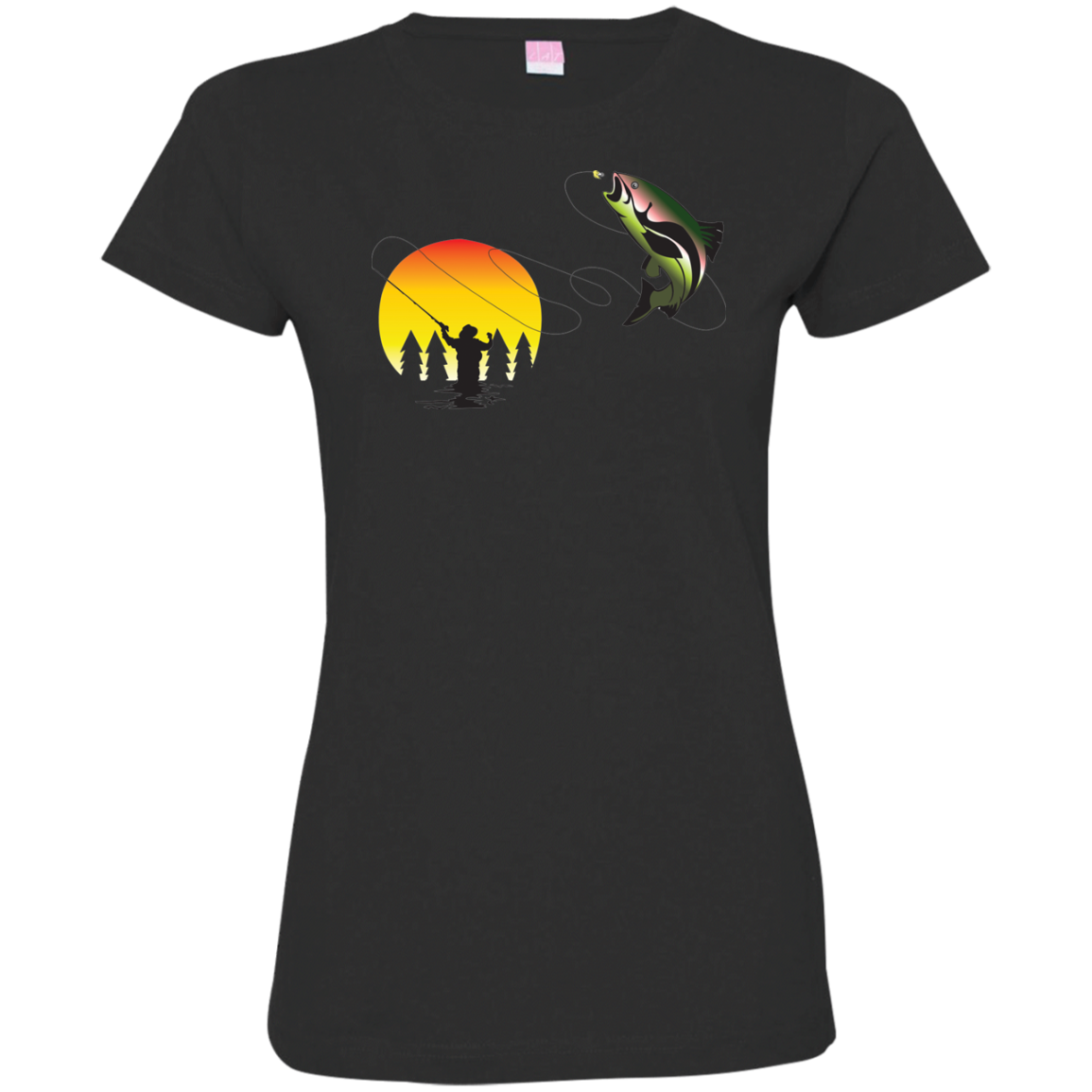 3516 LAT Ladies' Fine Jersey T-Shirt F1