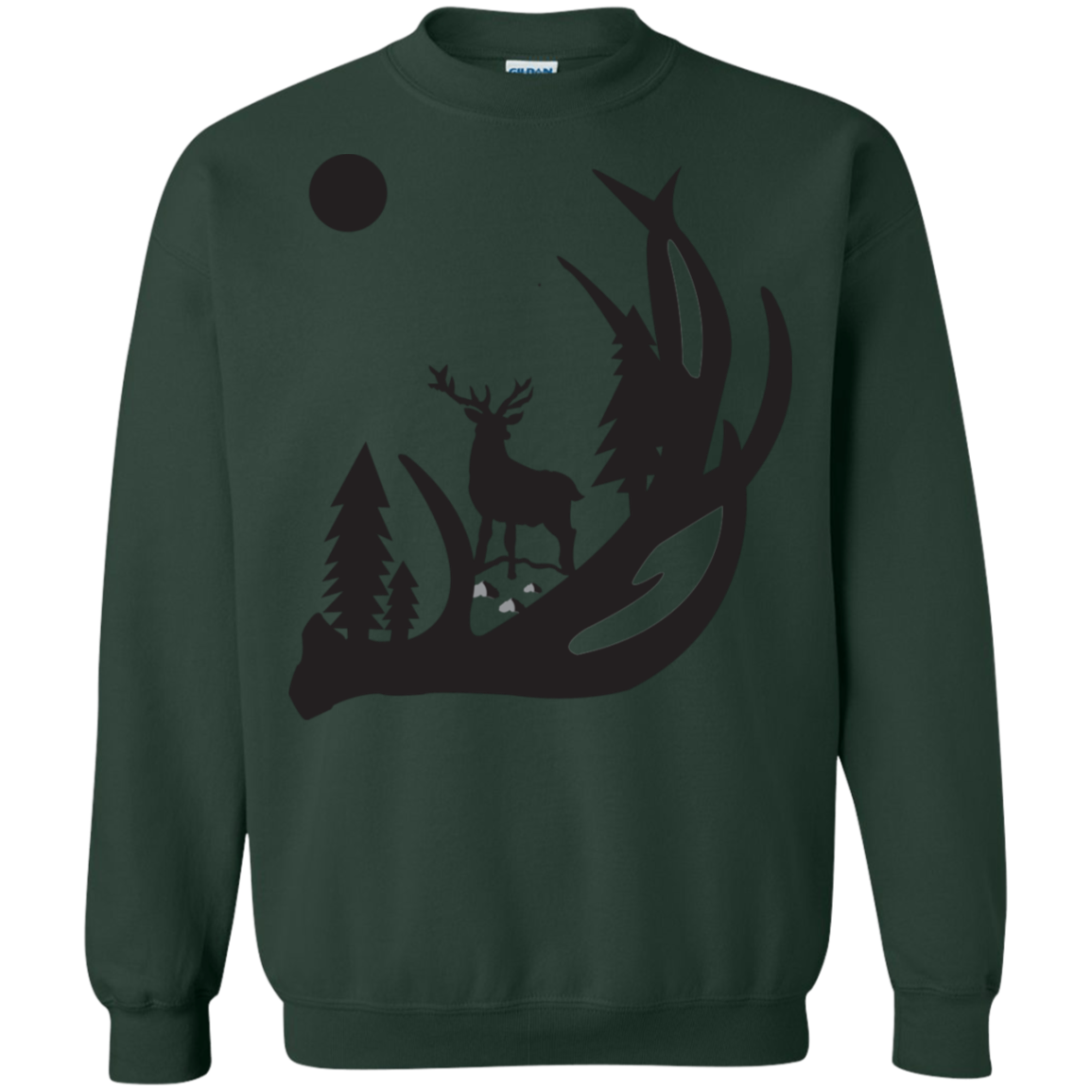 G180 Gildan Crewneck Pullover Sweatshirt  8 oz. H1