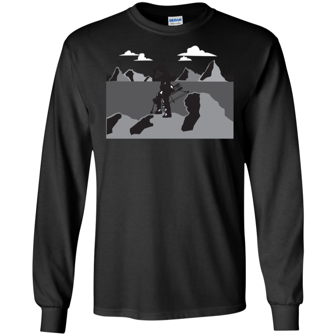 G240 Gildan LS Ultra Cotton T-Shirt A1