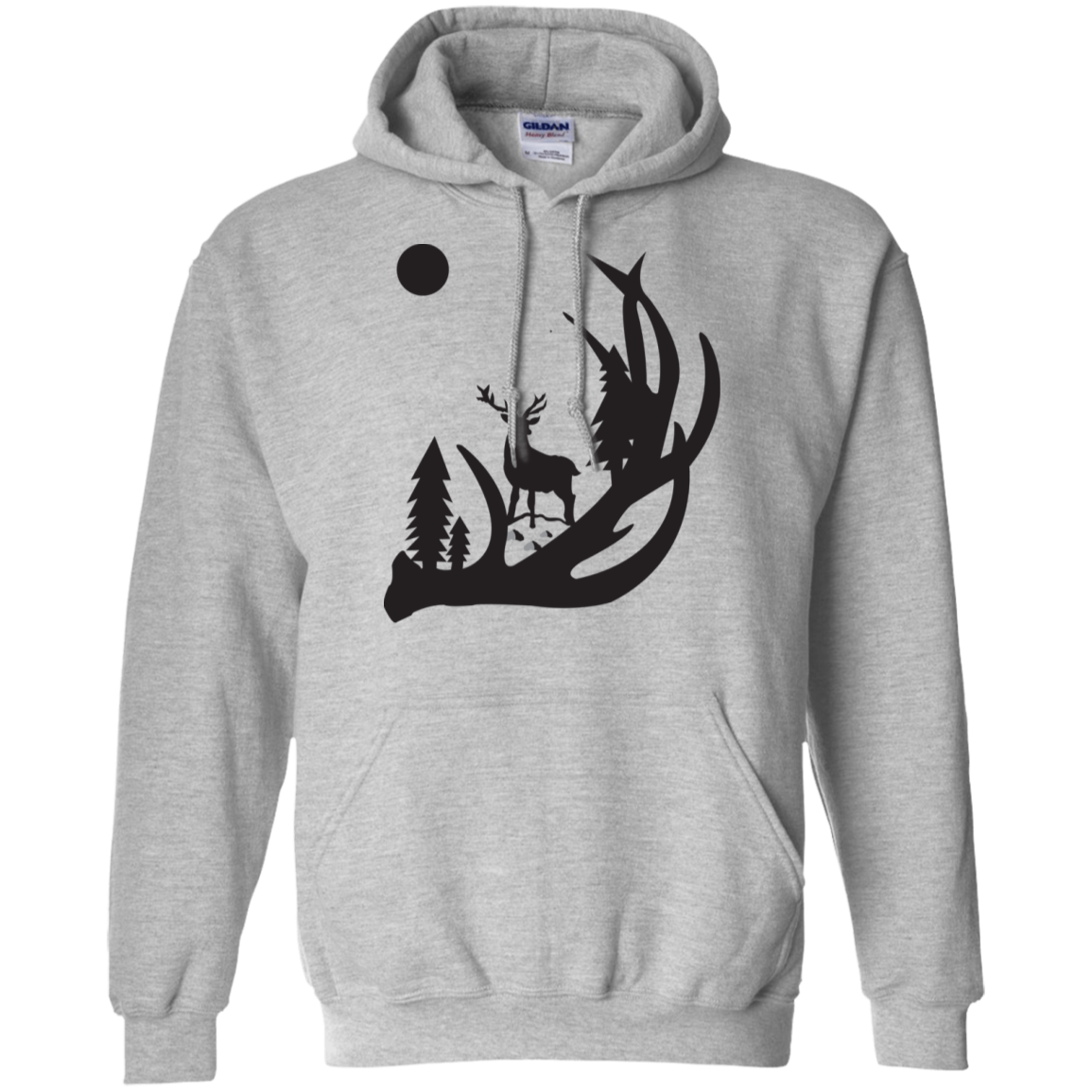 G185 Gildan Pullover Hoodie 8 oz. H1