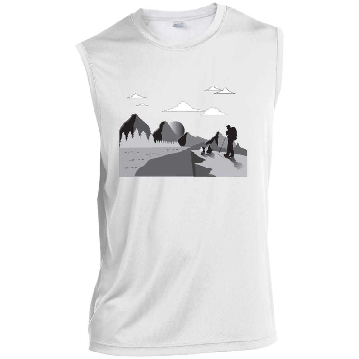 ST352 Sport-Tek Sleeveless Performance T-Shirt Hiking