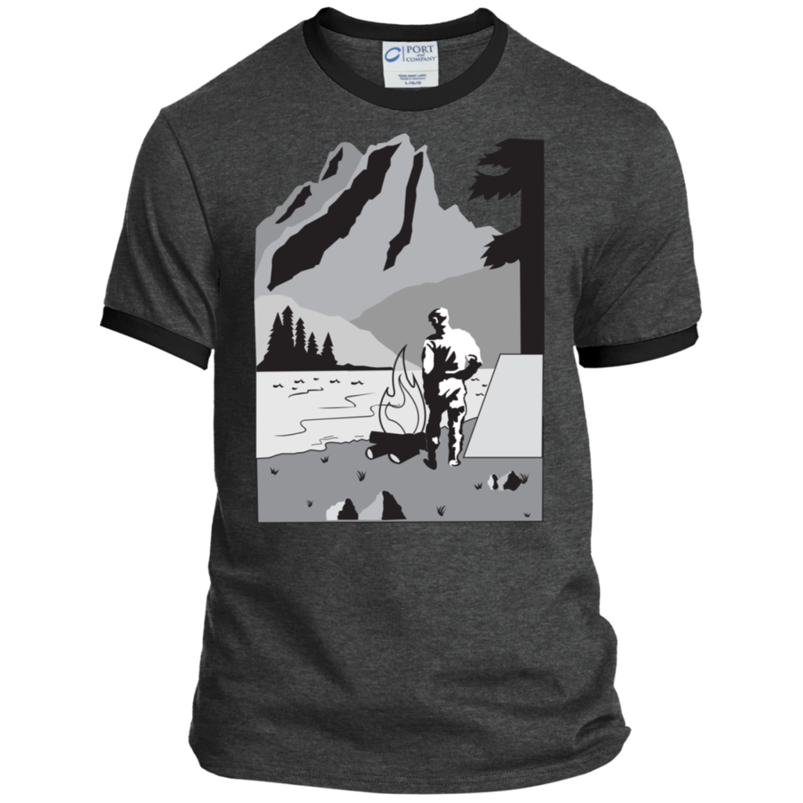 PC54R Port & Co. Ringer Tee C1