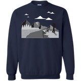 G180 Gildan Crewneck Pullover Sweatshirt  8 oz. Hiking