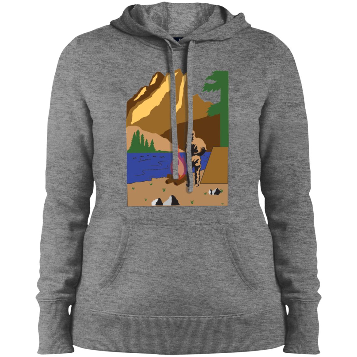 LST254 Sport-Tek Ladies' Pullover Hooded Sweatshirt