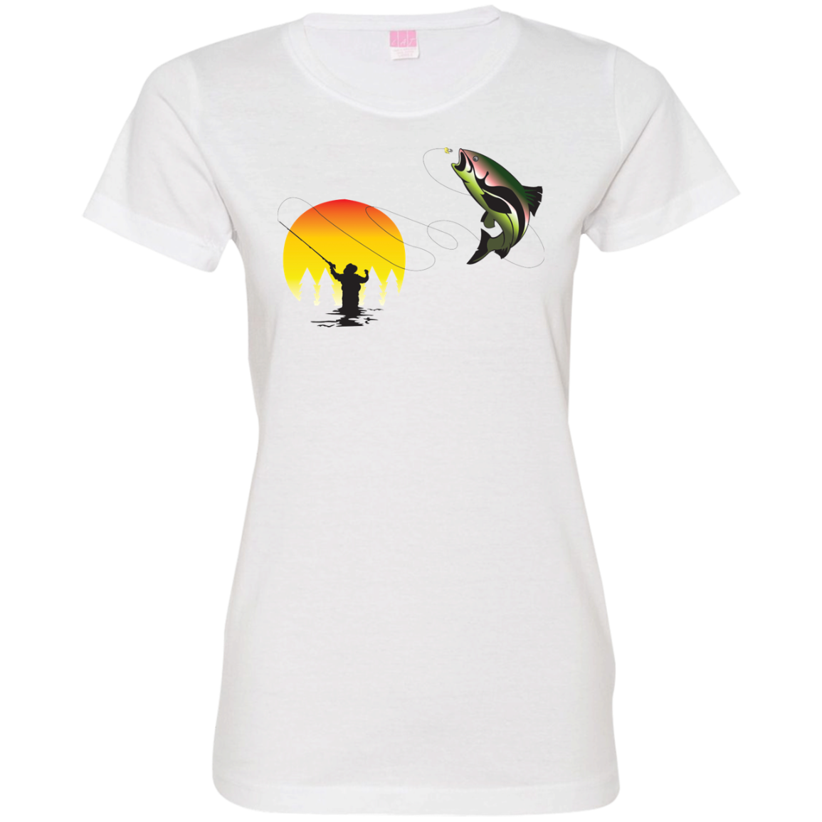 3516 LAT Ladies' Fine Jersey T-Shirt F1