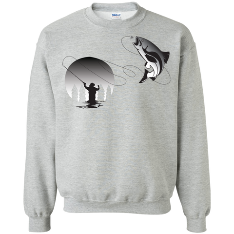 G180 Gildan Crewneck Pullover Sweatshirt  8 oz. F1