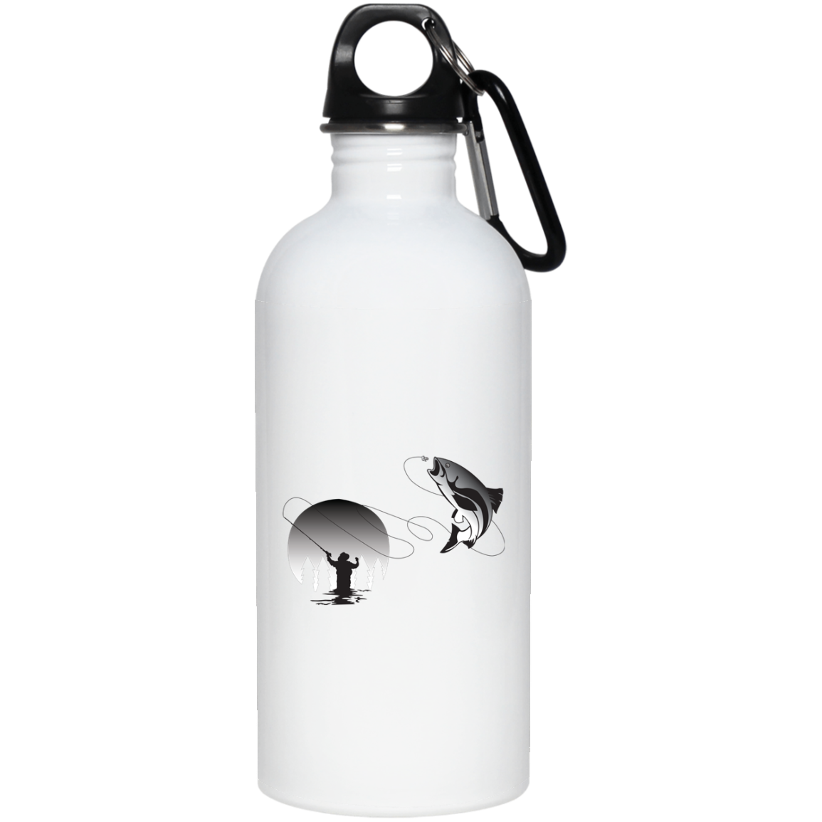 23663 20 oz. Stainless Steel Water Bottle