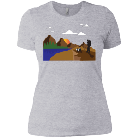 NL3900 Next Level Ladies' Boyfriend T-Shirt Hiking