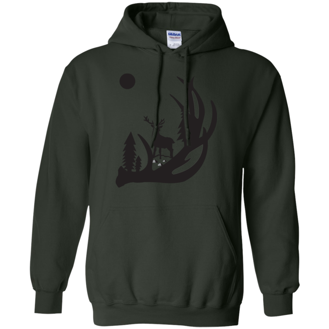 G185 Gildan Pullover Hoodie 8 oz. H1