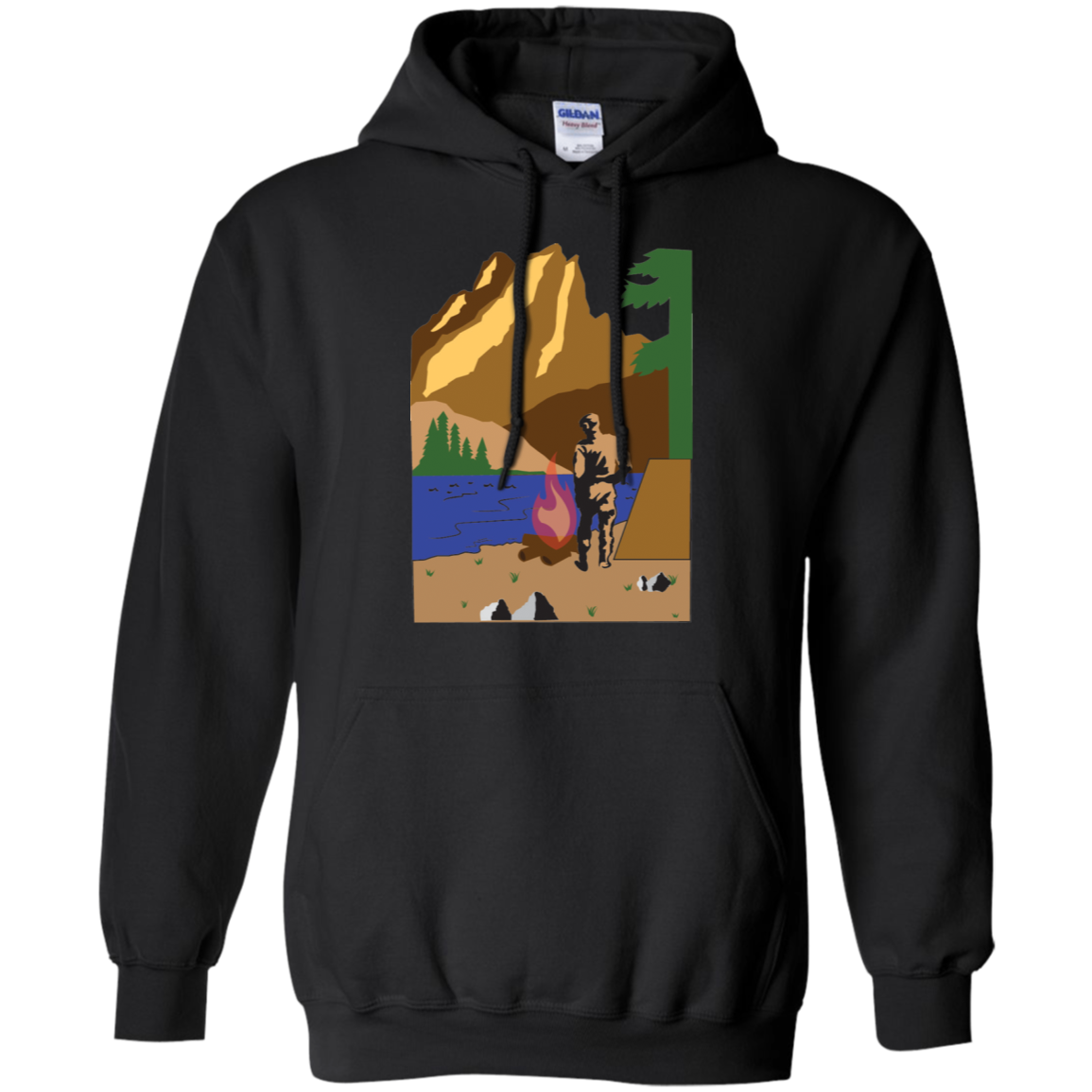 G185 Gildan Pullover Hoodie 8 oz. C1