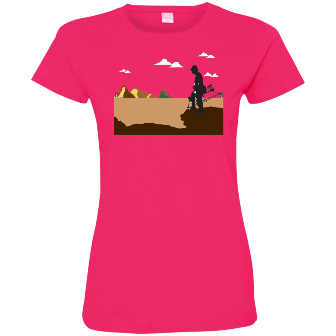 3516 LAT Ladies' Fine Jersey T-Shirt A3