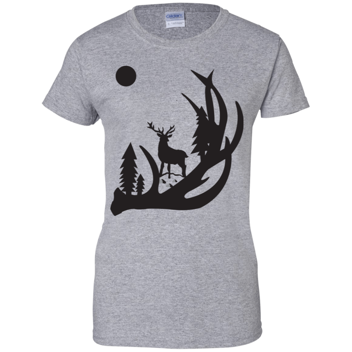 G200L Gildan Ladies' 100% Cotton T-Shirt H1